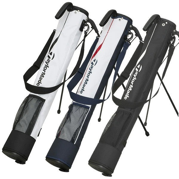 TaylorMade Golf True Light Sunday Stand Bag Pencil Case 47in 2026 White/Navy/Red