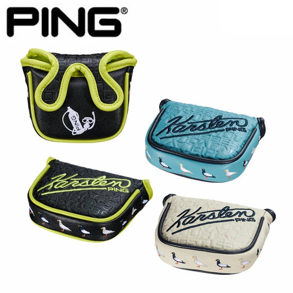 Ping Golf Mr.Ping Surf Headcover Putter Mallet Beige PT Club Cover 2026 Limited
