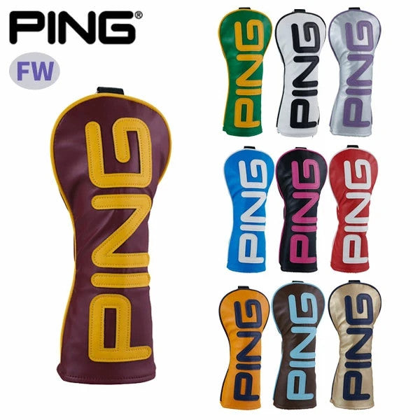 Ping Golf Color Code Fairway Wood Head Cover Unisex FW Headcover 2025 Blue New
