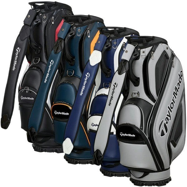 TaylorMade Golf Auth-tech Cart Bag 9.5 x 47in 4-way Men's 2025 Model Navy/White