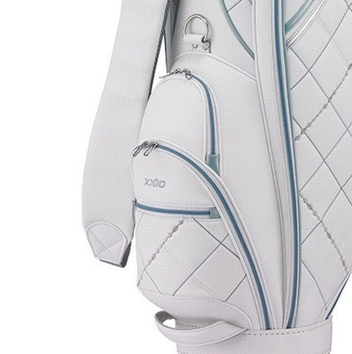 Dunlop XXIO Ladies Golf Cart Bag 8.5 x 47inch 4-way Lightweight 2025 White/Pink