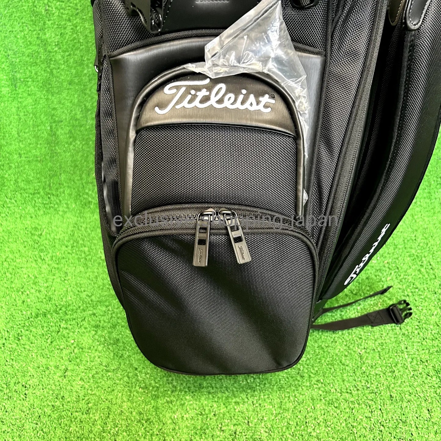 Titleist Premium Stand Bag Black White 9in 4way Divider TB20SXSF Lightweight Men