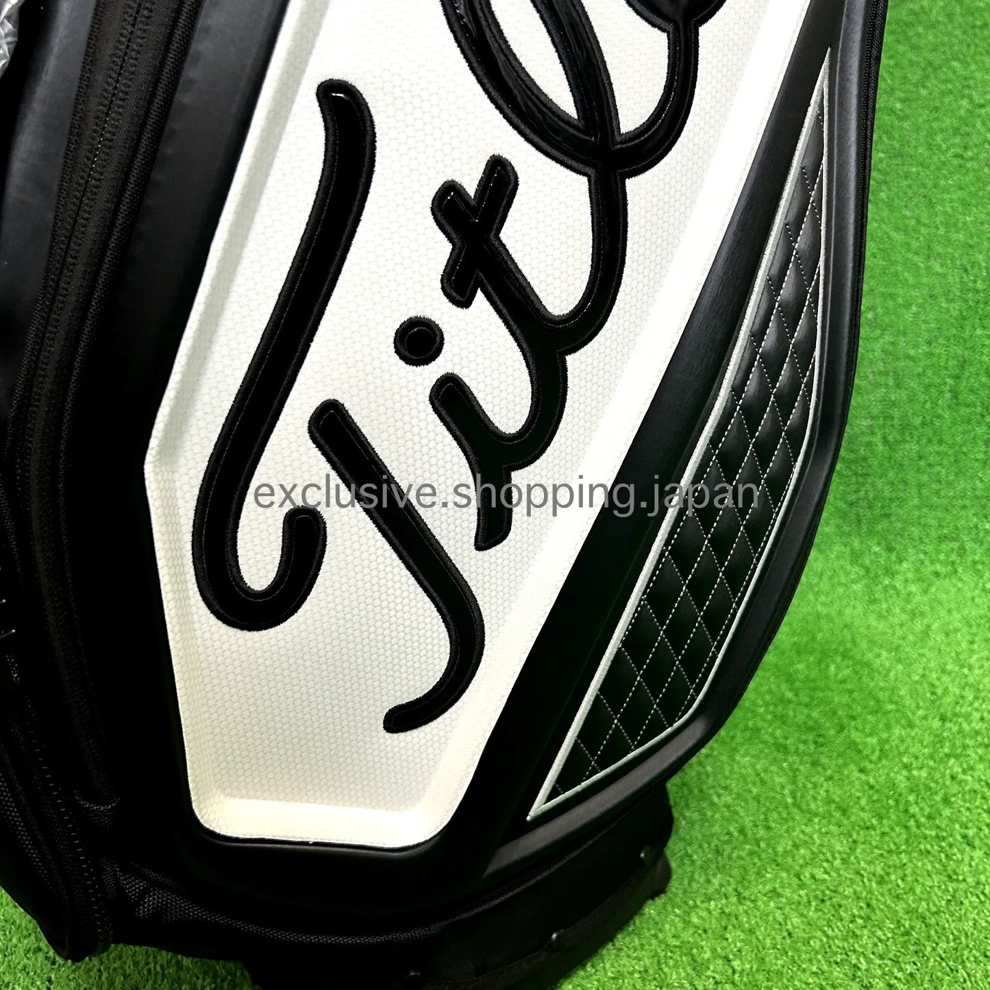 Titleist Premium Stand Bag Black White 9in 4way Divider TB20SXSF Lightweight Men