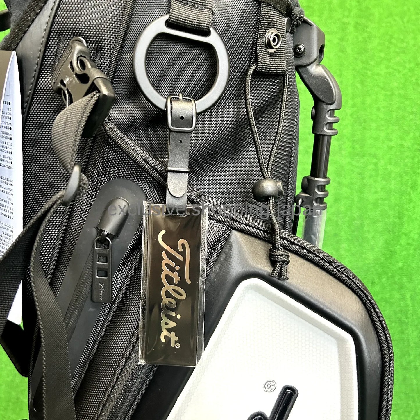 Titleist Premium Stand Bag Black White 9in 4way Divider TB20SXSF Lightweight Men