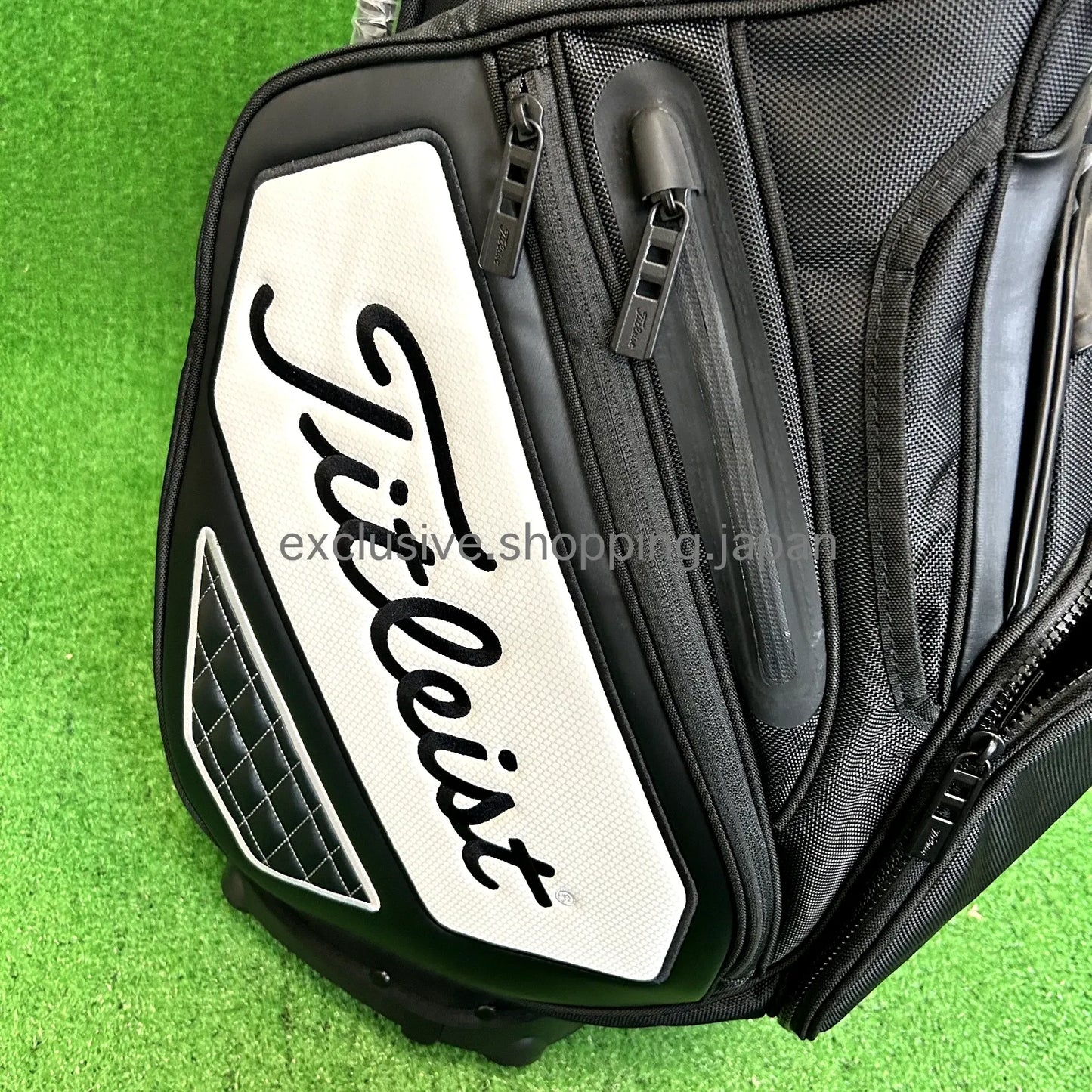 Titleist Premium Stand Bag Black White 9in 4way Divider TB20SXSF Lightweight Men