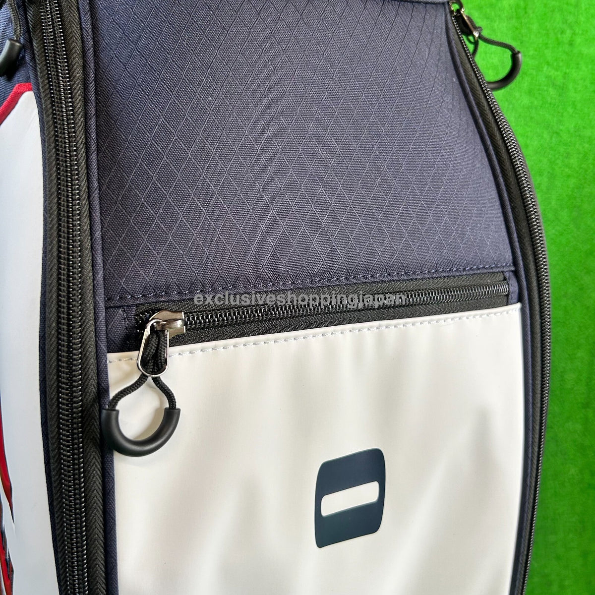 Oakley Golf Cart Bag 9.5 x 47in 5-way 18.0 2025 Padded Shoulder White Multi New