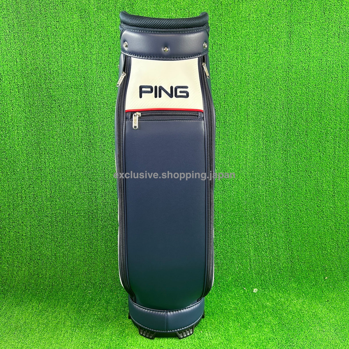 Ping Golf XLT Cart Bag 9in Navy 5-way Divider 2025 Model Lightweight 2.9kg PSL