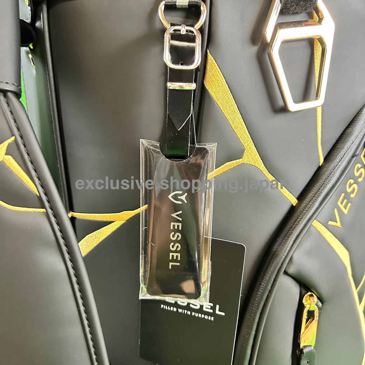 VESSEL Golf LUX 7 JP 2.0 Cart Bag Japan Exclusive 9 x 47in 7-way 2025 Kintsugi