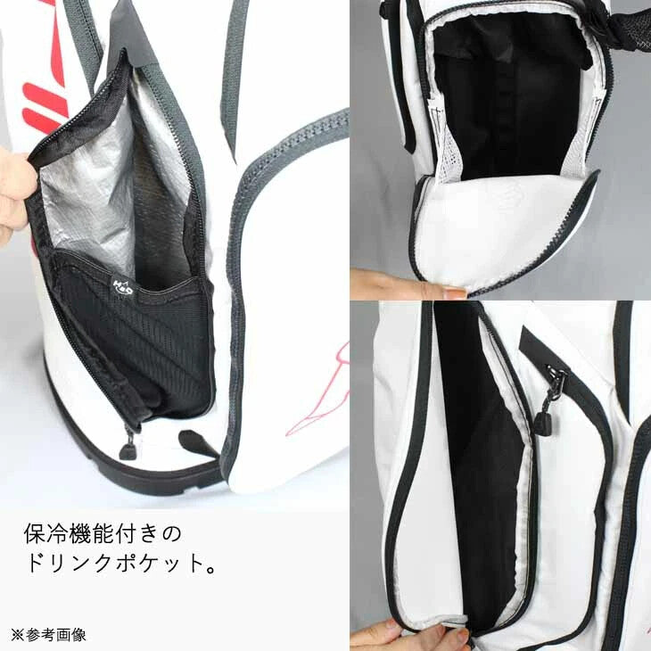 Ping Golf Hoofer Lite Custom Carry Stand Bag 8.5in 4-way Lightweight Black/White