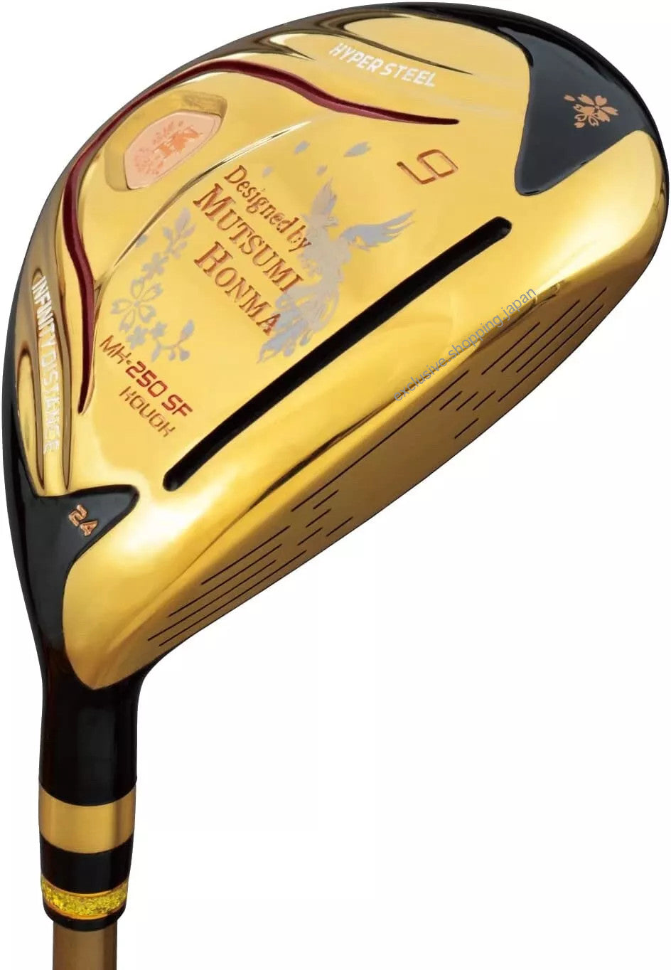 Mutsumi Honma Golf Club Fairway Wood 9W 24° MH250SF Phoenix FW Flex R SR Shaft