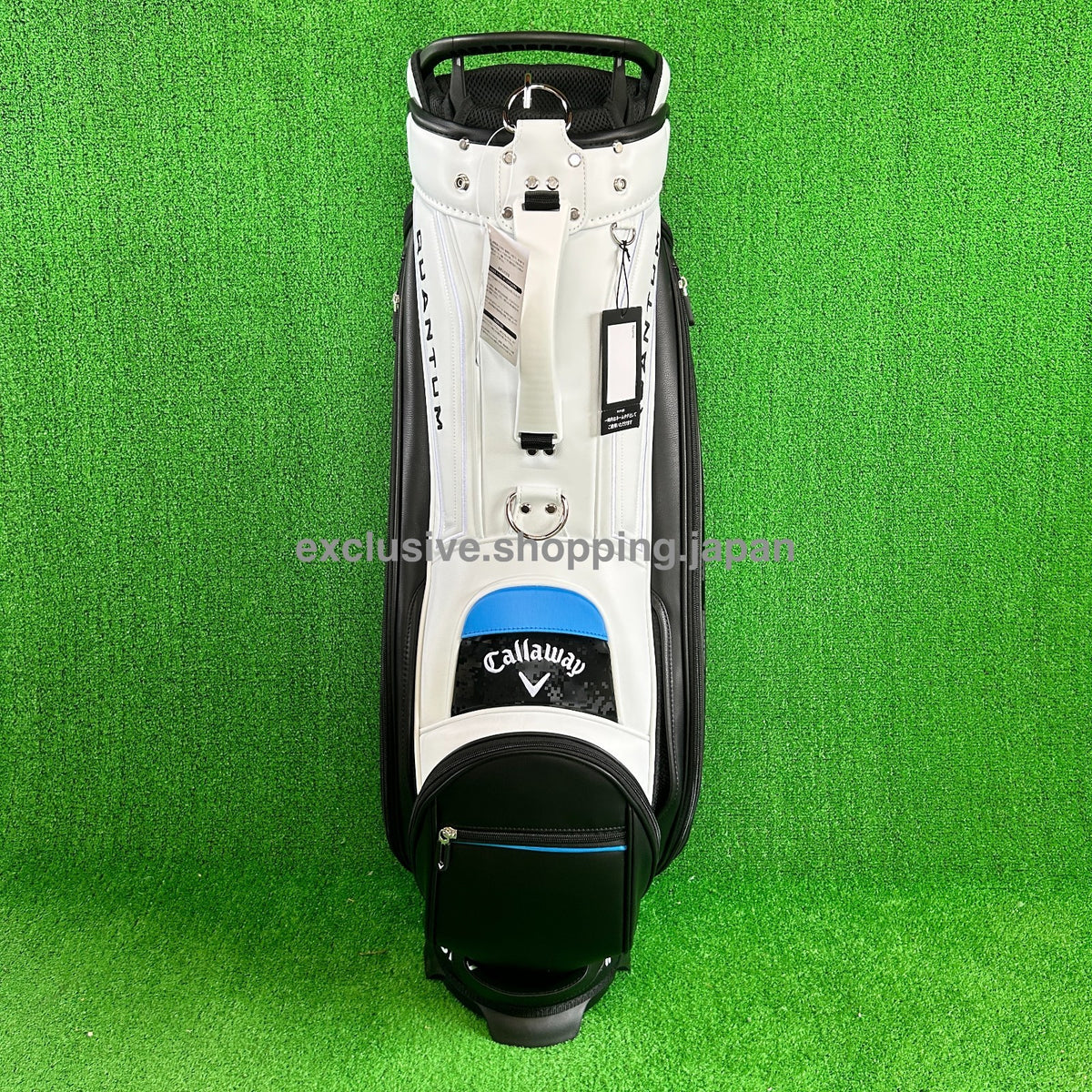 Callaway Golf Tour 26 JM Quantum Carry Stand Bag 9 x 47" Black/White/Blue 2026