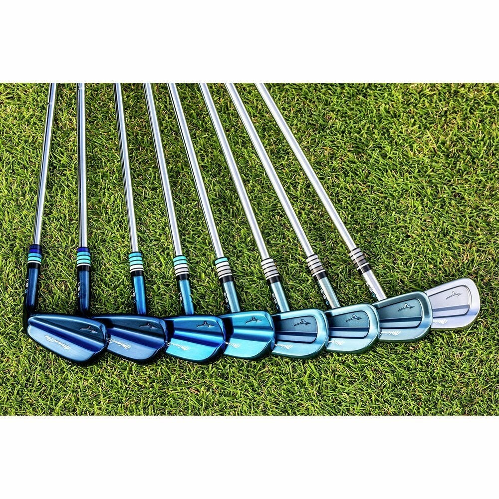 Mizuno Pro Ice Blue Limited Ed Iron Set #3-pw 8p S200 Dynamic Gold Tour Issue