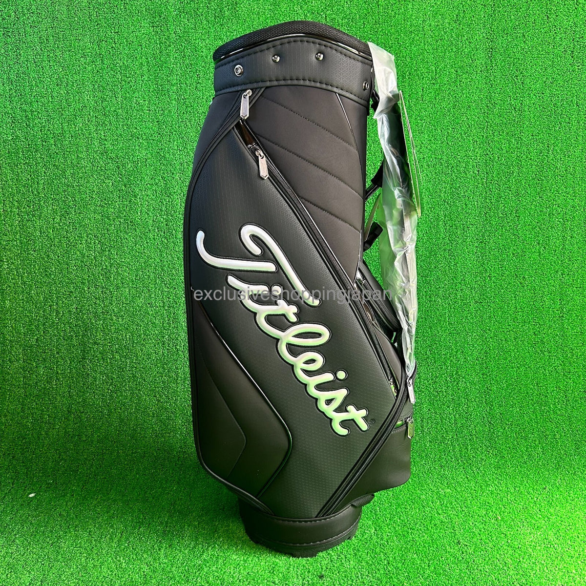 Titleist Golf Cart Bag Aspire 9 x 47in 5-way 2023 Model Lightweight 2.7kg Black