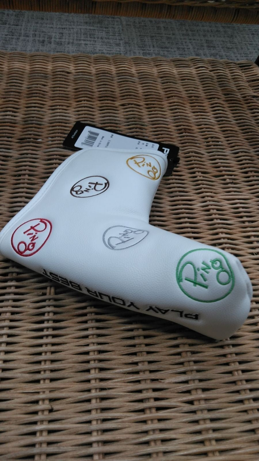 PING Dancing Blade Putter Head Cover Black Headcover 2026 Golf New Unisex Shaft