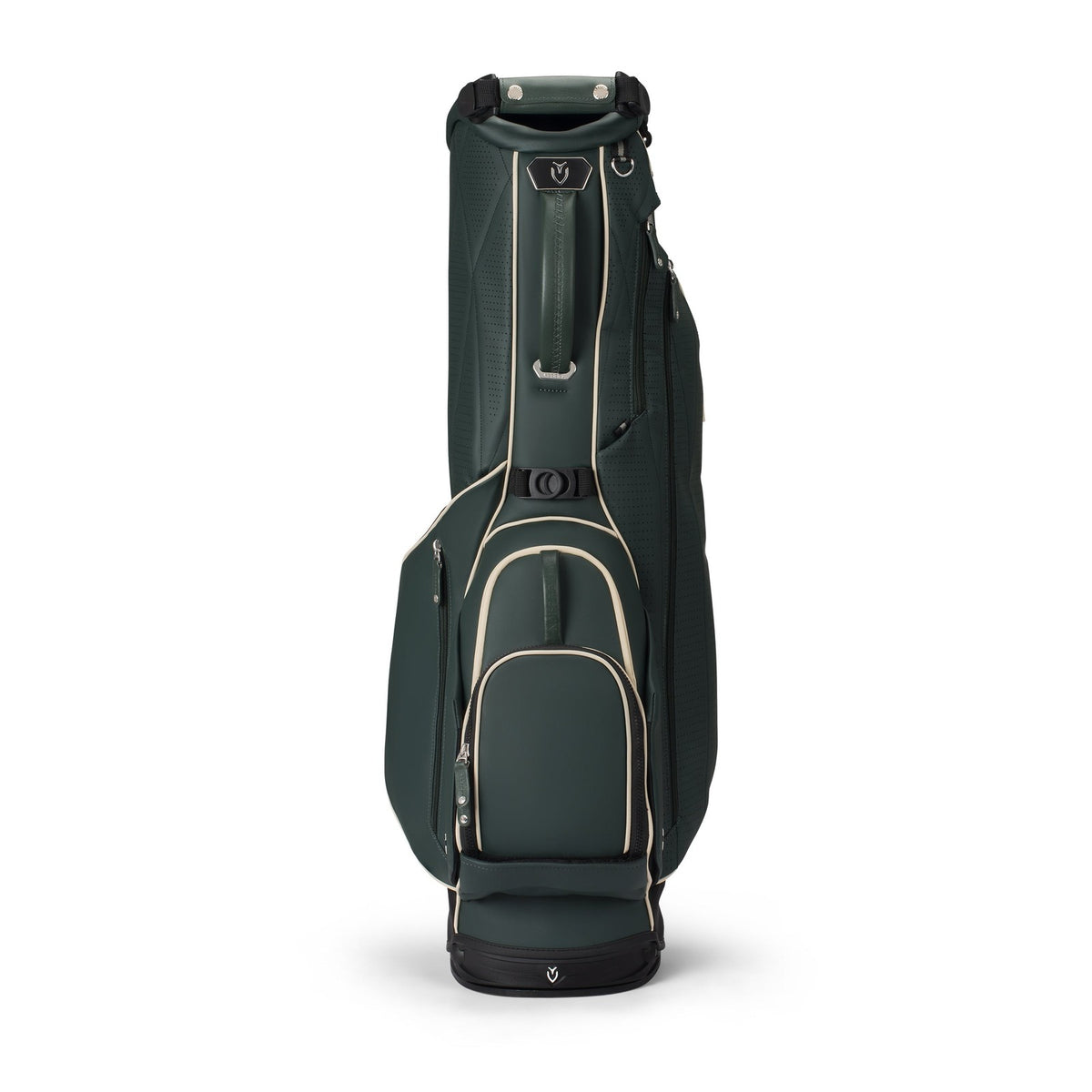 VESSEL Lux Stand Carry Golf Bag Crewe Design 4-Way Divider Cascade Green Limited