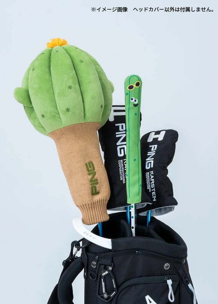 PING Cactus Alignment Stick Cover Golf Training Aid Headcover Green Arizona New