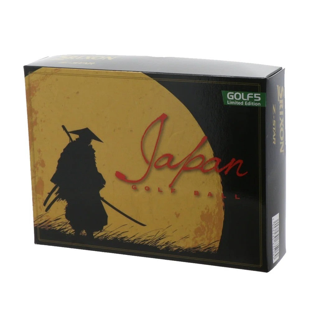 Srixon Z-STAR9 Golf Balls 1 Dozen New in Box 12 SAMURAI Limited Edition Japan