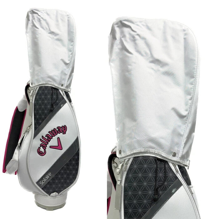 Callaway Golf Entry Cart Bag Solaire 8.5 x 47in Lightweight 6-way Ladies Pink