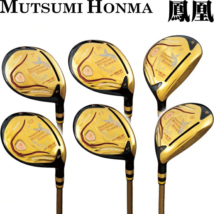 Mutsumi Honma Golf Club Fairway Wood 5W 18° MH250SF Phoenix FW Flex R SR Shaft