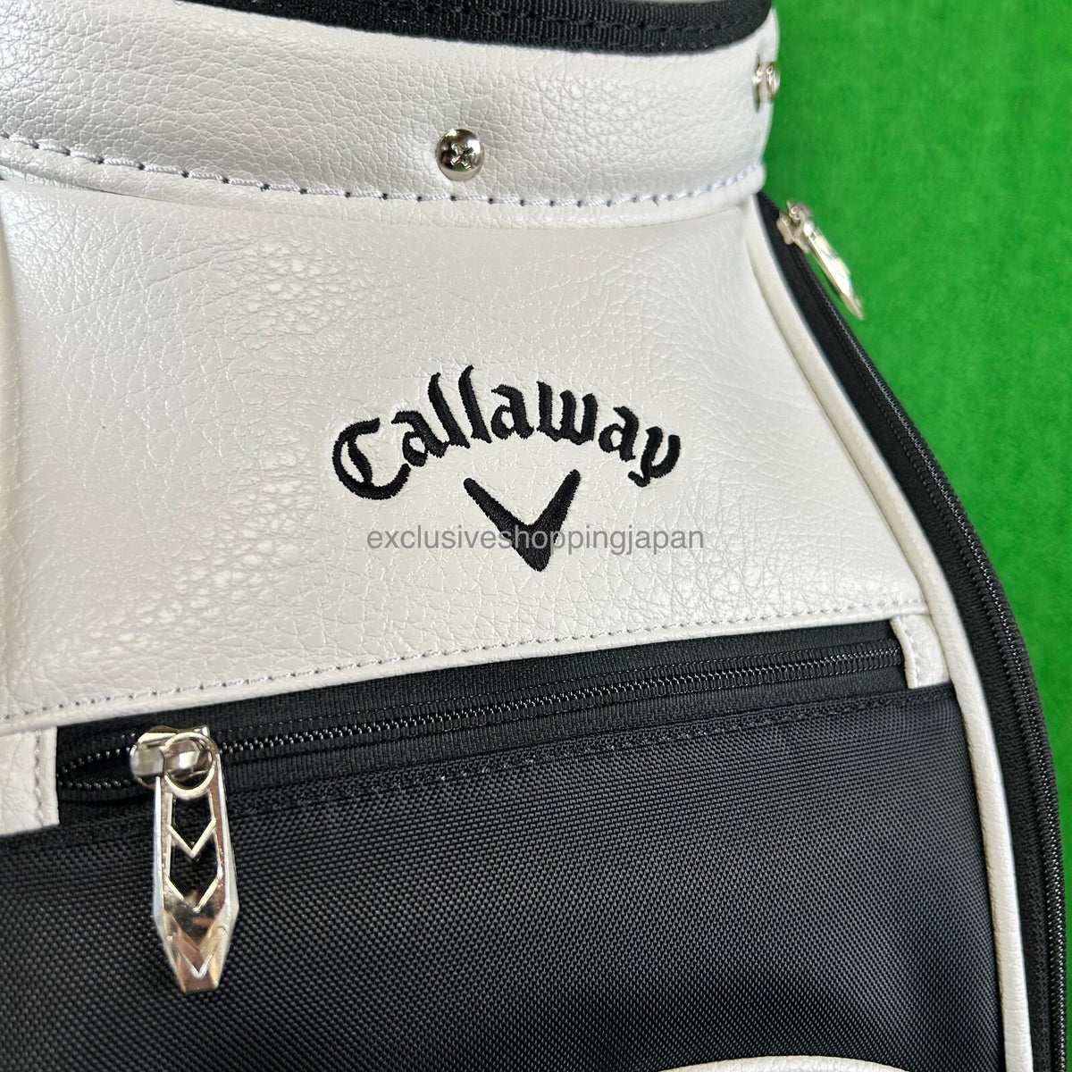 Callaway Golf Exia Cart Bag 25JM 9.5 x 47inch 5-way 4.0kg 2025 White/Black New
