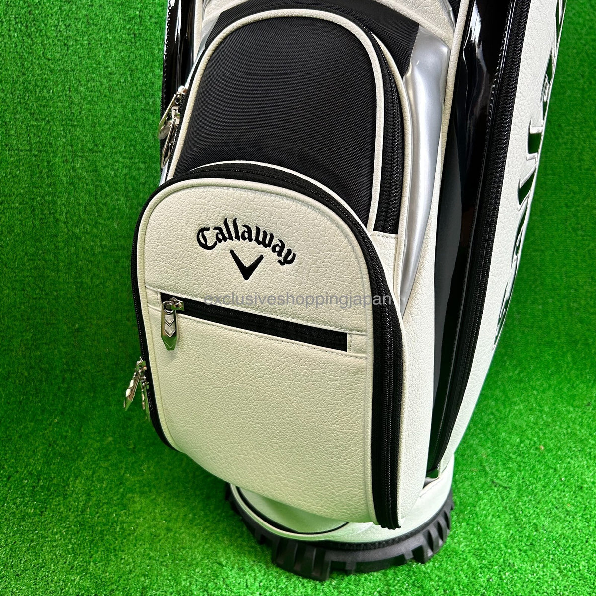 Callaway Golf Exia Cart Bag 25JM 9.5 x 47inch 5-way 4.0kg 2025 White/Black New