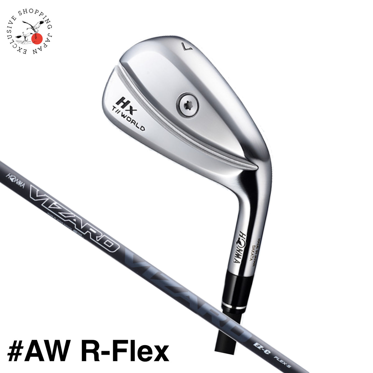 HONMA Golf Tour World Hx Iron Wedge Club #AW Vizard EZ-C Graphite Shaft R-Flex