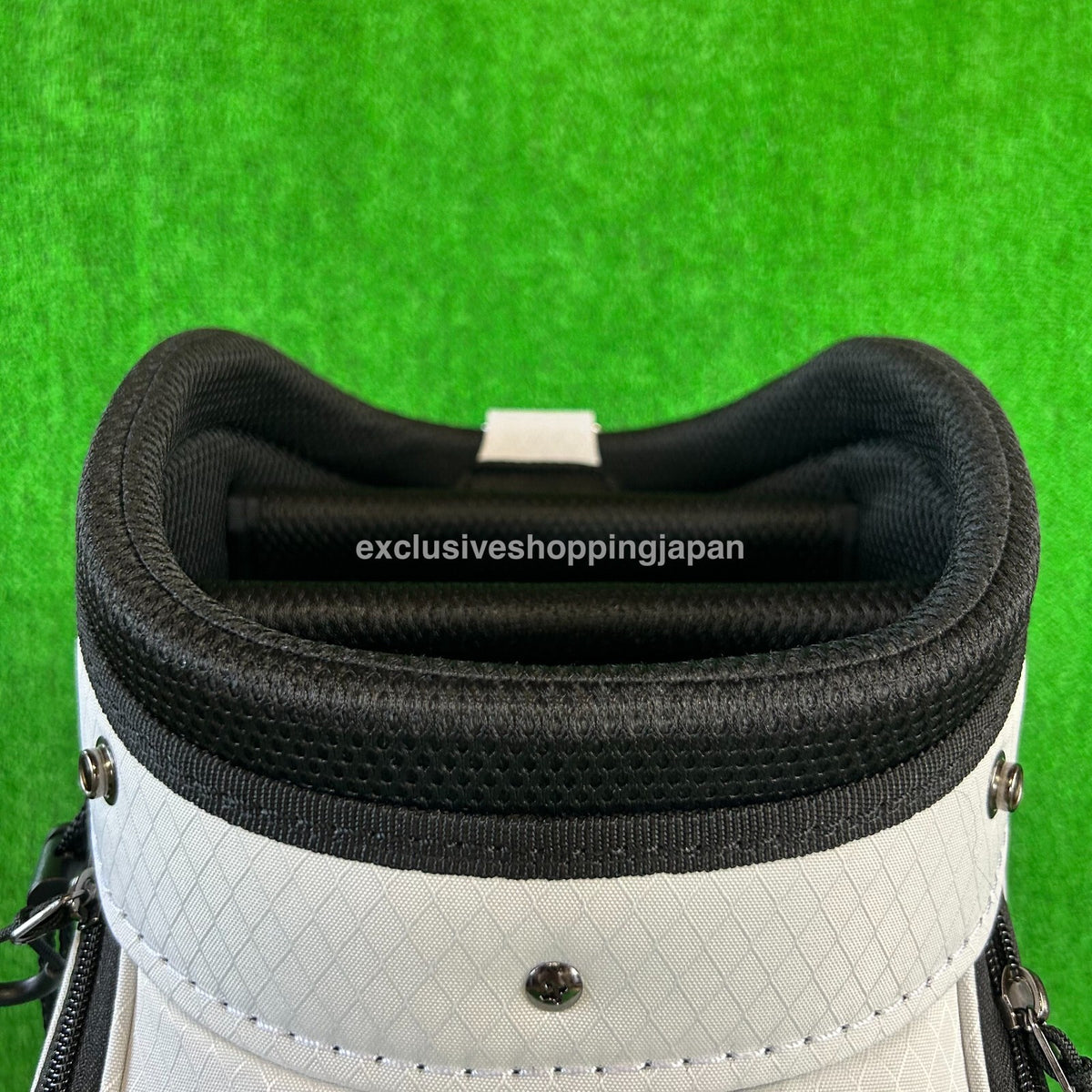 Oakley Golf Cart Bag 9.5 x 47inch 18.0 2025 Model 5-way Ellipse Logo PU White