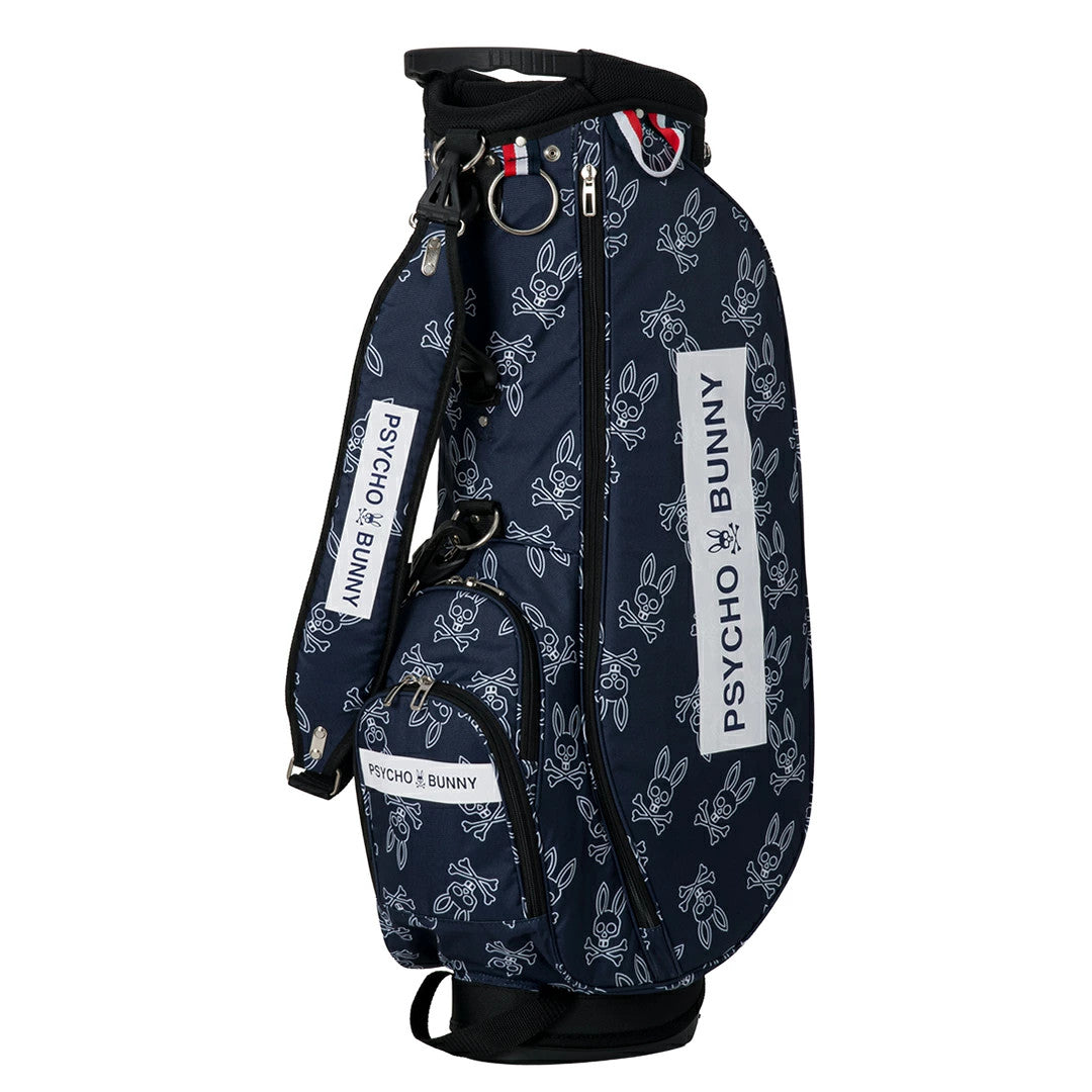 Psycho Bunny LWG Lightweight Golf Stand Carry Bag 4-Way Divider Navy 2026 New