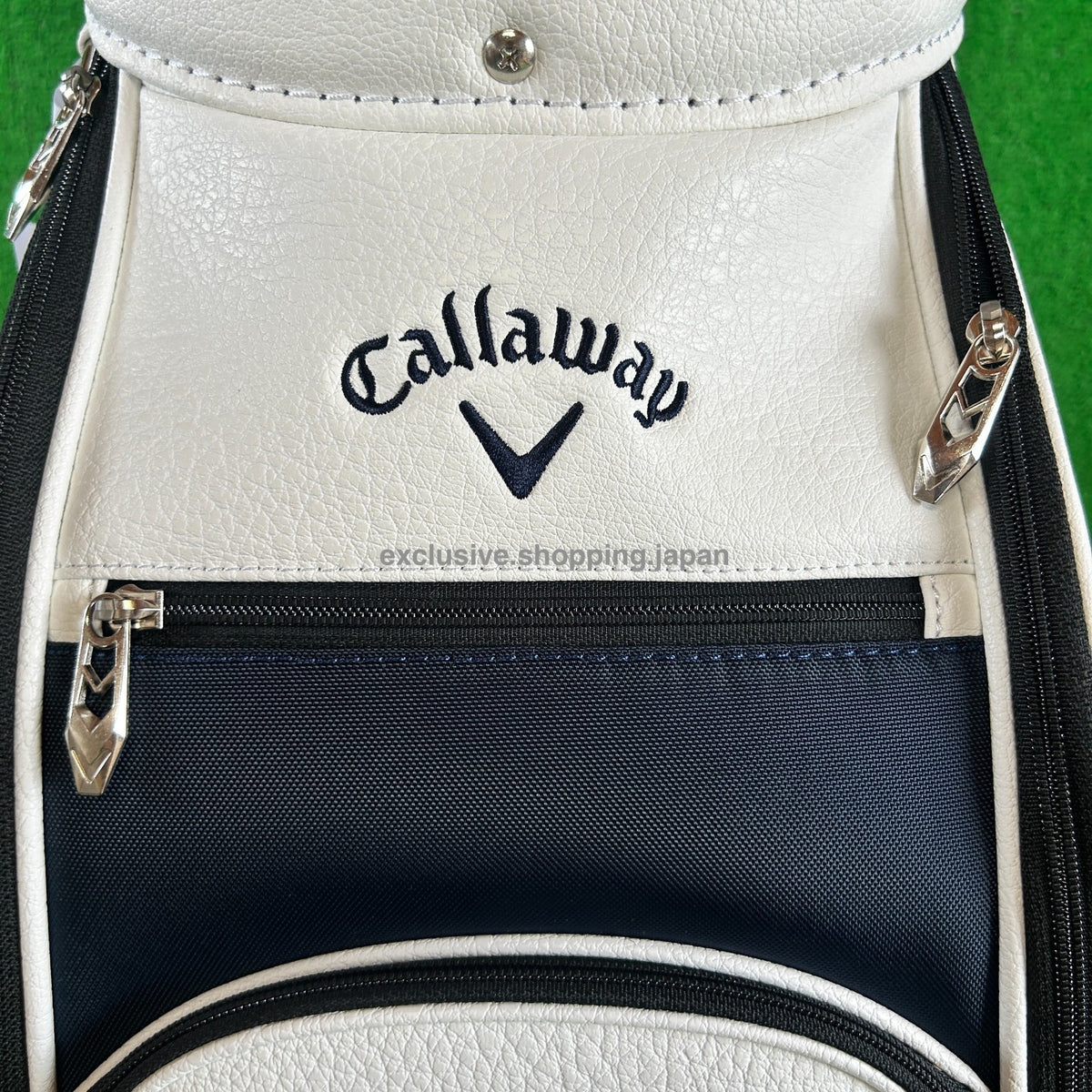 Callaway Golf Exia Cart Bag 25JM 9.5 x 47inch 5-way 4.0kg 2025 White/Green New