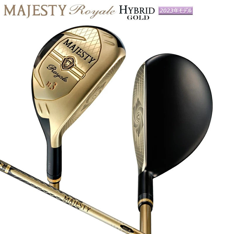 MAJESTY Golf Royale Gold Utility Hybrid 4H SR-Flex MAJESTY LV550 Graphite Shaft