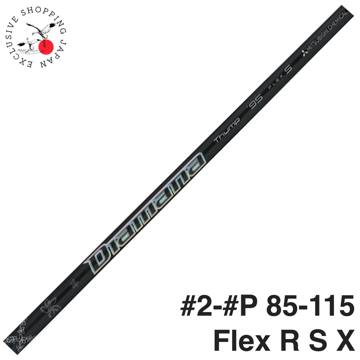 Mitsubishi Chemical Golf Diamana Thump Iron Club Shaft #2-P 85-115 Flex R S X JP