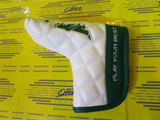 PING Mr.Ping Quilted Blade Putter Head Cover White Headcover 2026 Golf New Men