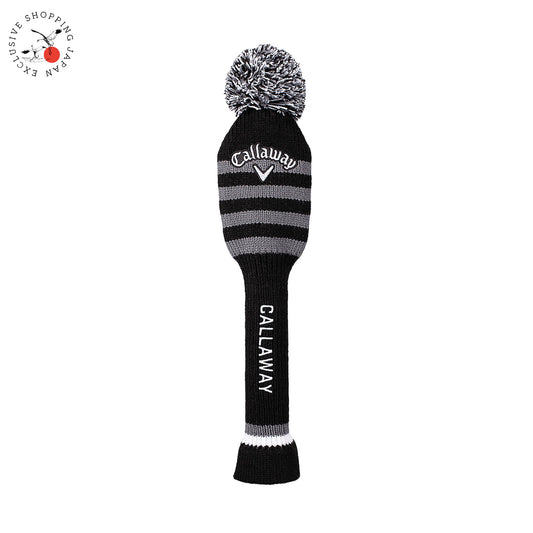 Callaway Golf Knit Fairway Wood Headcover 2026 JM FW Club Head Cover New Black