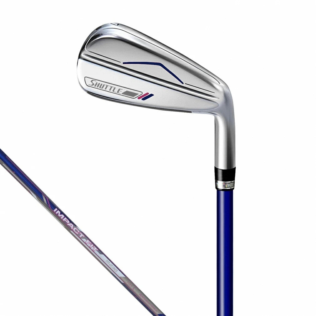 Maruman Shuttle Ladies 4p Iron Set #7~9,PW L-Flex IMPACT FIT m230 Graphite Shaft