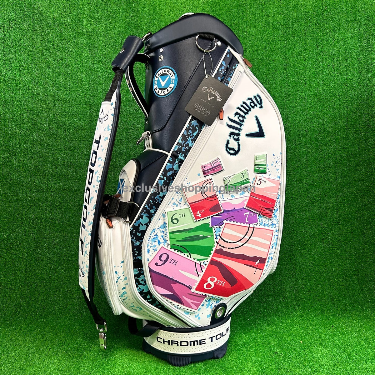 Callaway July Major Staff Bag 2024 Callaway Exclusive Limited Edition 47in 5.3kg