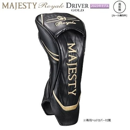 Majesty Golf Royale 2023 Gold Driver High-COR 10.5° S-Flex LV 550 Graphite Shaft