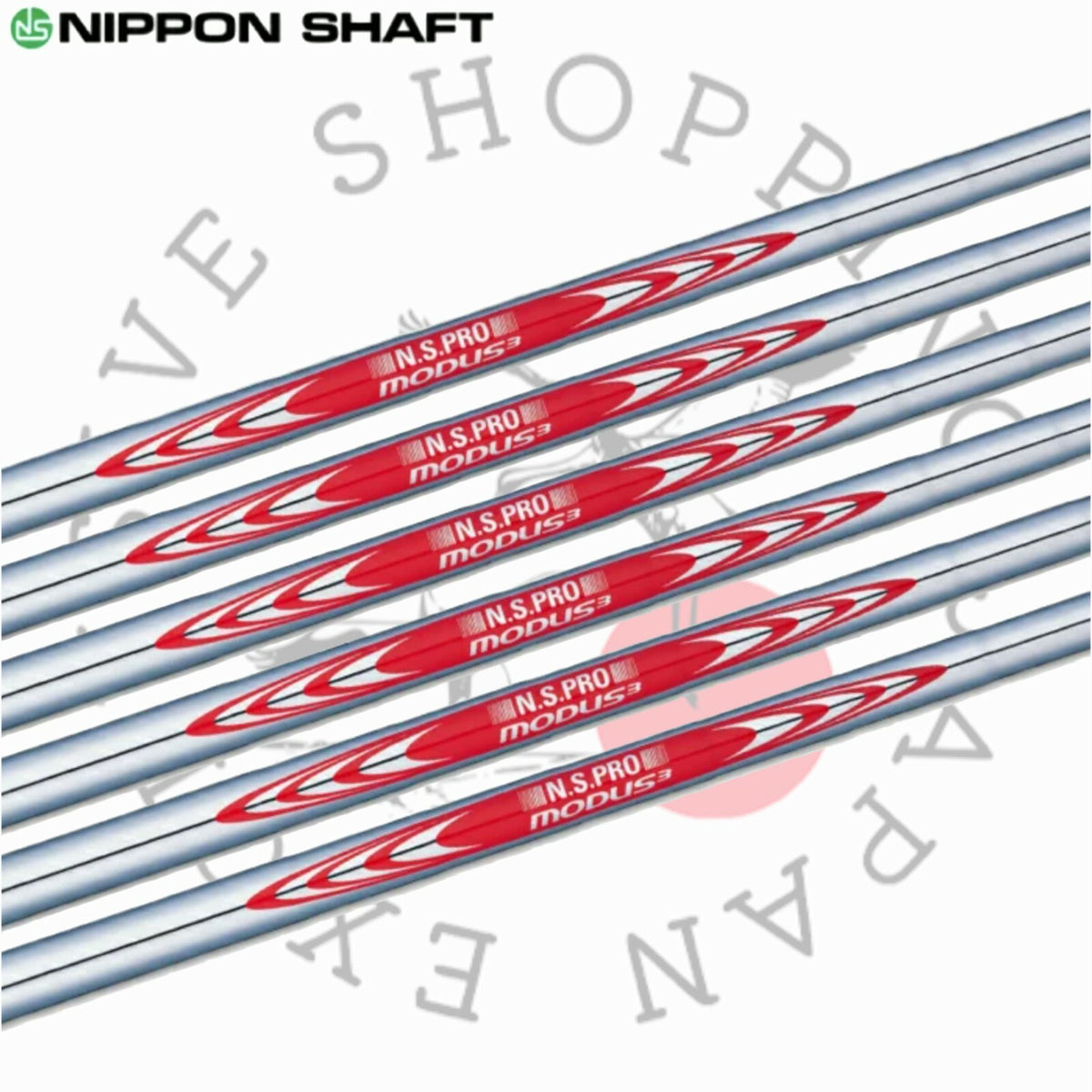 Nippon Shaft N.S. Pro Modus3 Tour 120 Steel Iron Shaft Golf R S X TX Flex #2-9,W