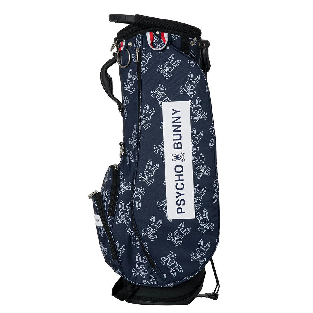 Psycho Bunny LWG Lightweight Golf Stand Carry Bag 4-Way Divider Navy 2026 New