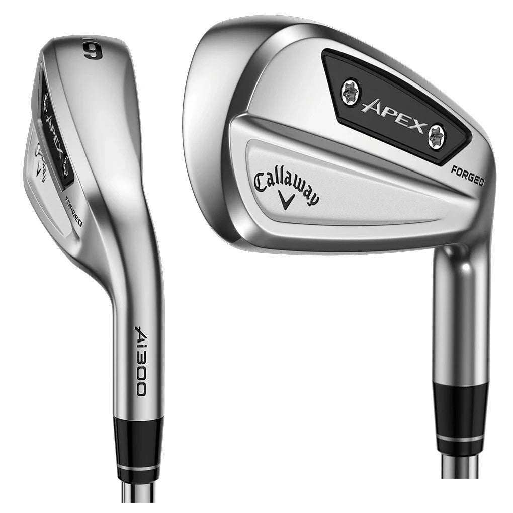 Callaway APEX Ai300 Iron Set #5-9, PW 6pcs RECOIL DART 6 Graphite Shaft UNI Flex