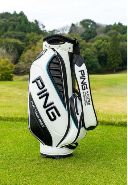 Ping Golf XLT Cart Bag 9in White 5-way Divider 2025 Model Lightweight 2.9kg PSL