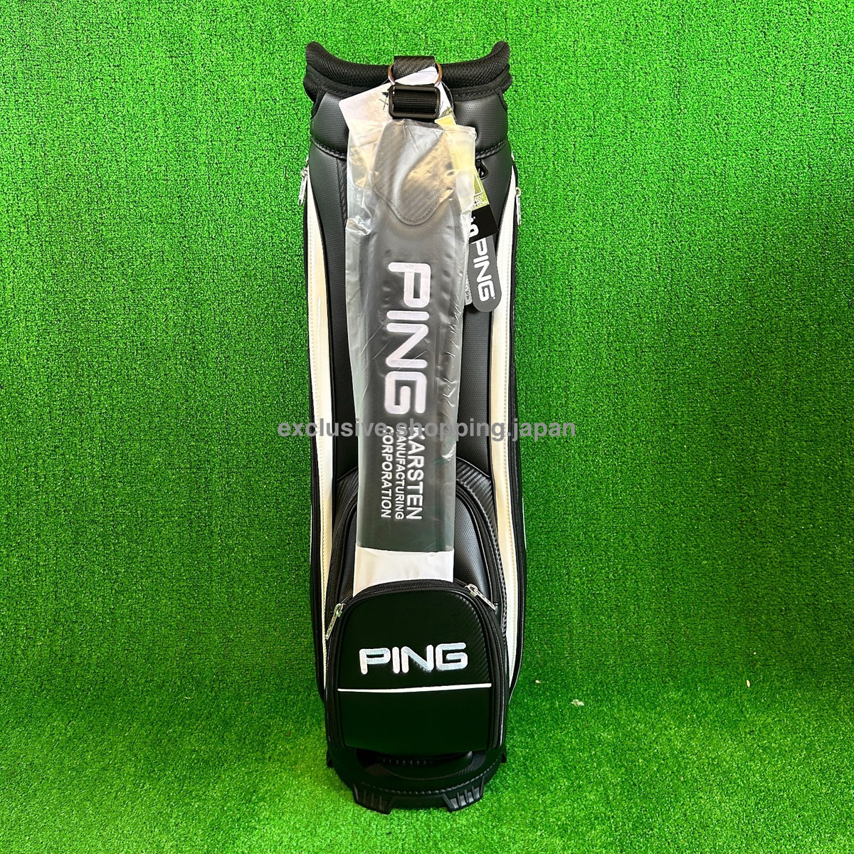 Ping Golf XLT Cart Bag 9in Black 5-way Divider 2025 Model Lightweight 2.9kg PSL
