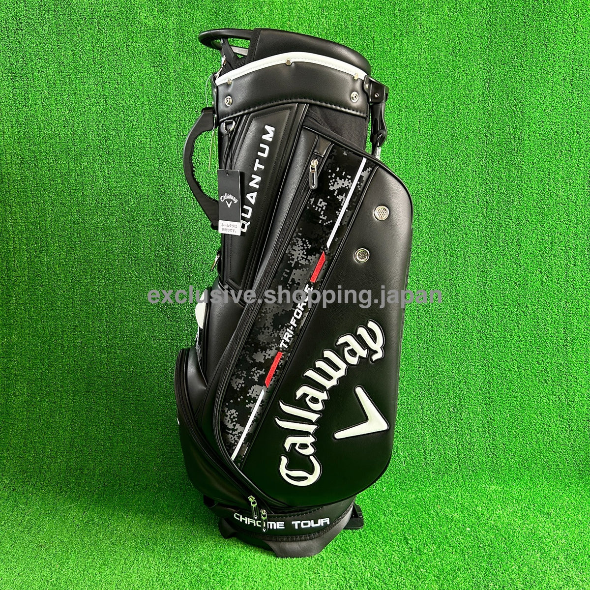 Callaway Golf Tour 26 JM Quantum Carry Stand Bag 9 x 47" 5-Way Black/Black 2026