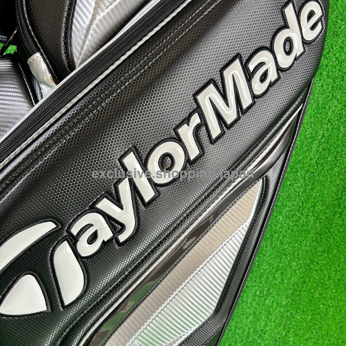 TaylorMade Golf Auth-tech Cart Bag 9 x 47in 4-way 2025 Model Black / Gunmetal