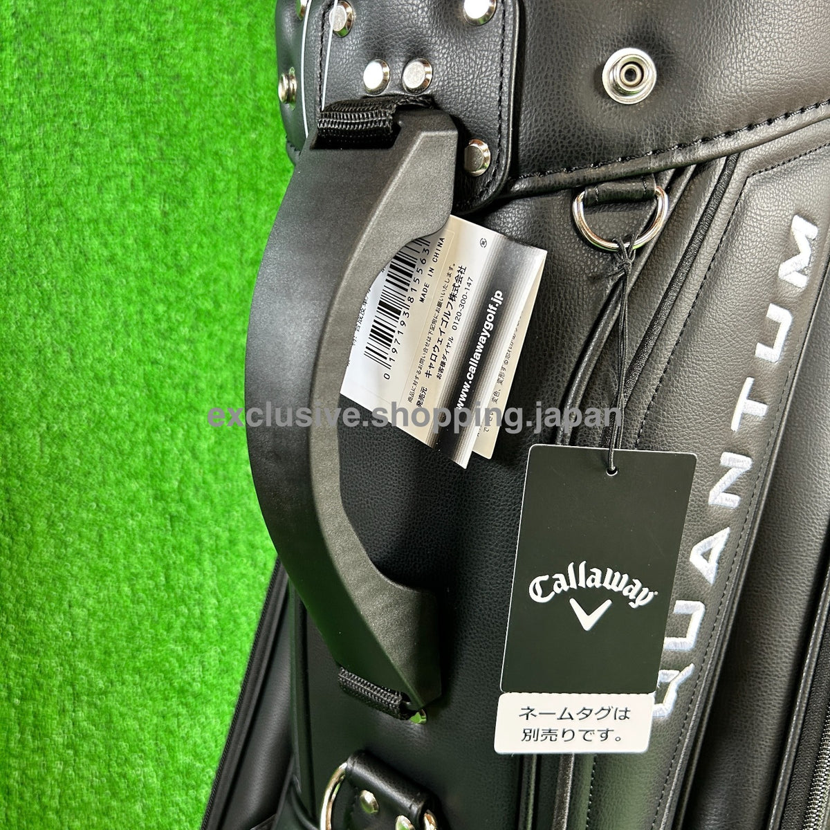 Callaway Golf Tour 26 JM Quantum Carry Stand Bag 9 x 47" 5-Way Black/Black 2026