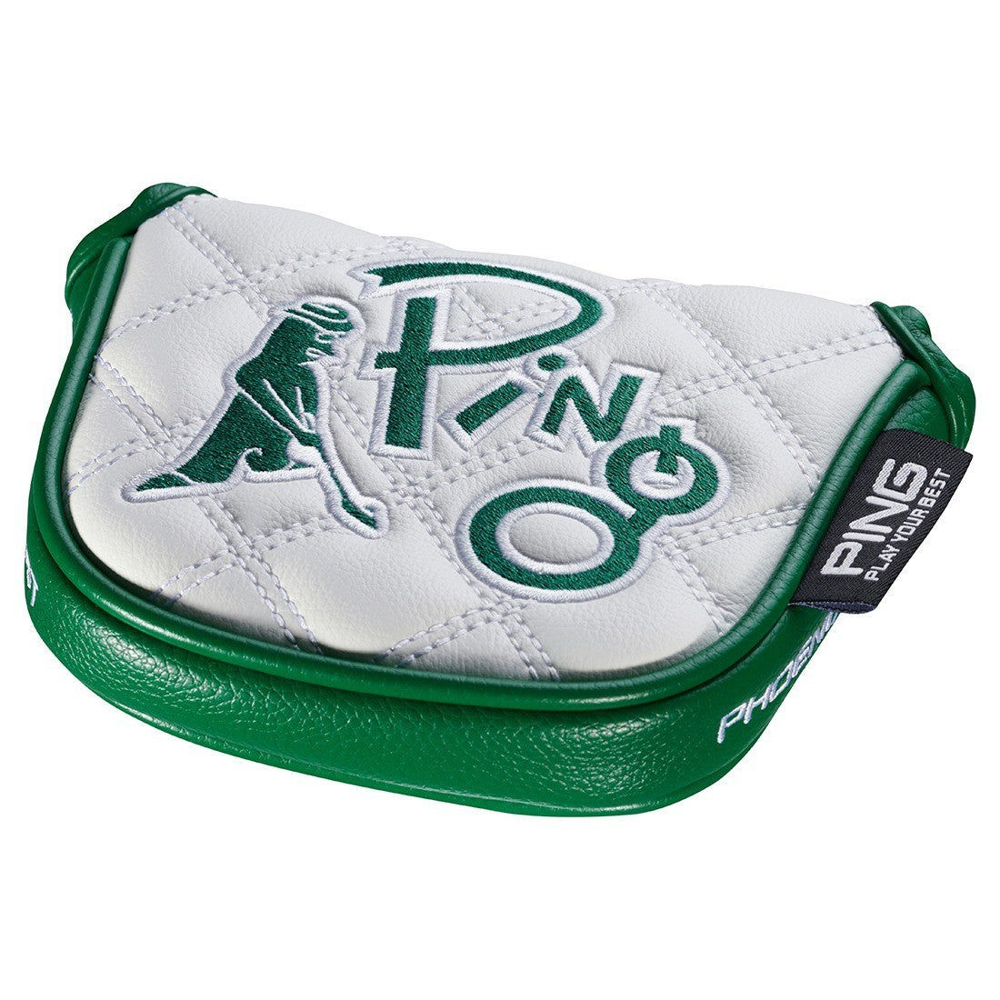 PING Mr.Ping Quilted Mallet Putter Head Cover White Headcover 2026 Golf New Men