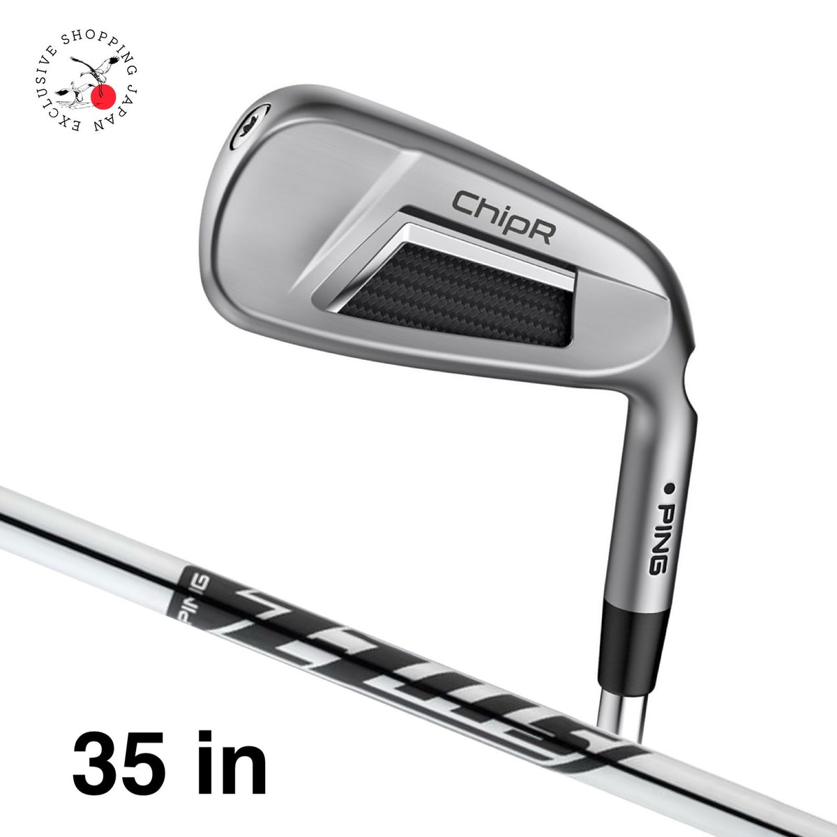 PING Golf ChipR Running Wedge Chipper 35 in Loft 38.5° Z-Z115 Steel Shaft Men RH