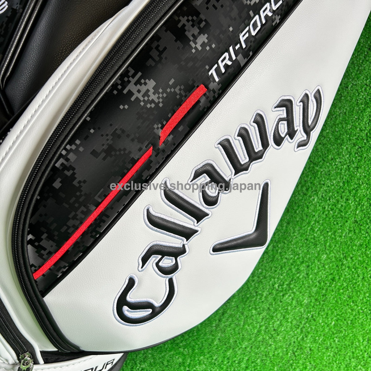 Callaway Golf Tour 26 JM Quantum Carry Stand Bag 9 x 47" White/Black/Red 2026