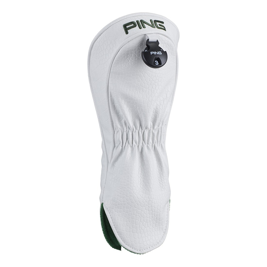 PING Heritage Collection Fairway Wood Head Cover Crocodile PU Black Numbered New