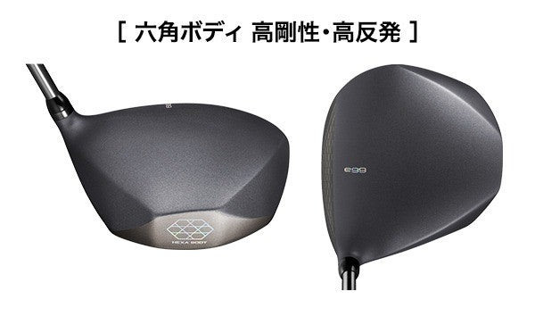 PRGR Golf Super EGG Driver High COR 10.5° M-40 SR-Flex Graphite Shaft 2026 Men