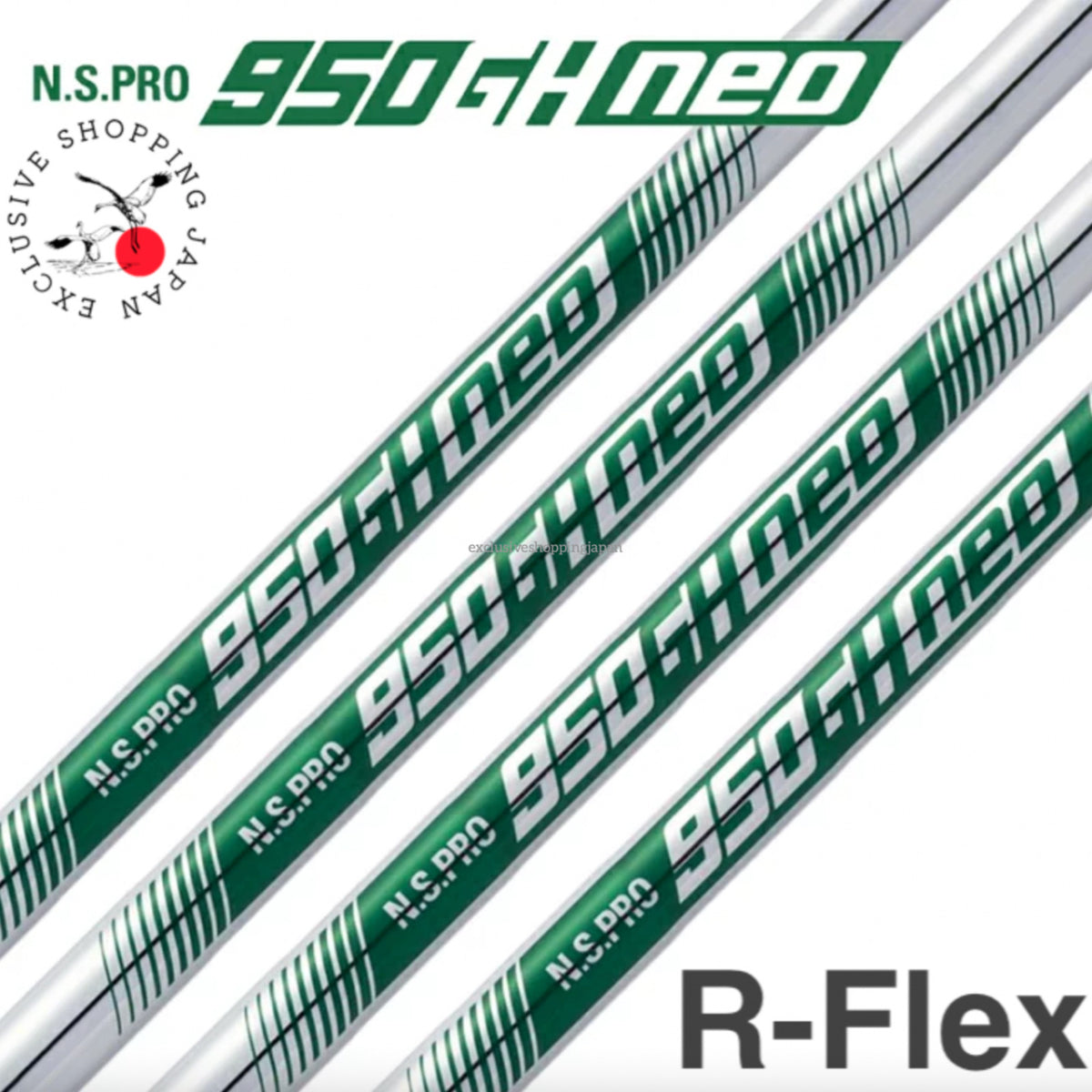 Nippon Shaft N.S. Pro 950 GH neo Steel Iron Shaft 6 Set #5~PW R-Flex Golf Club